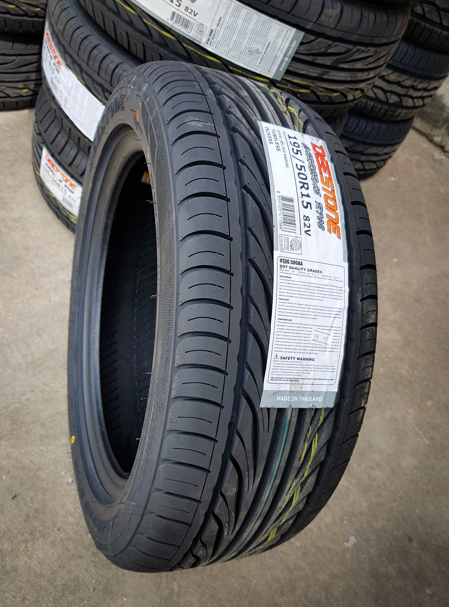 MaxAiTo - Deestone R702 195 50 15 ปี17 ลายสาย เเก้มสวย... | Facebook