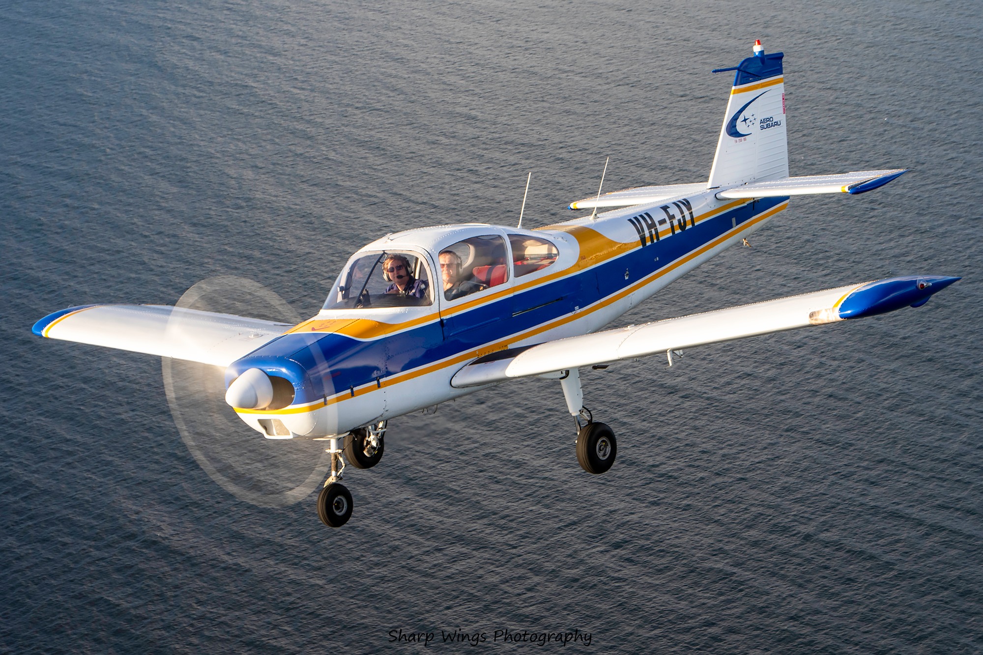 Fuji FA-200 Aero Subaru Aircraft at the Museum of Aeronautical