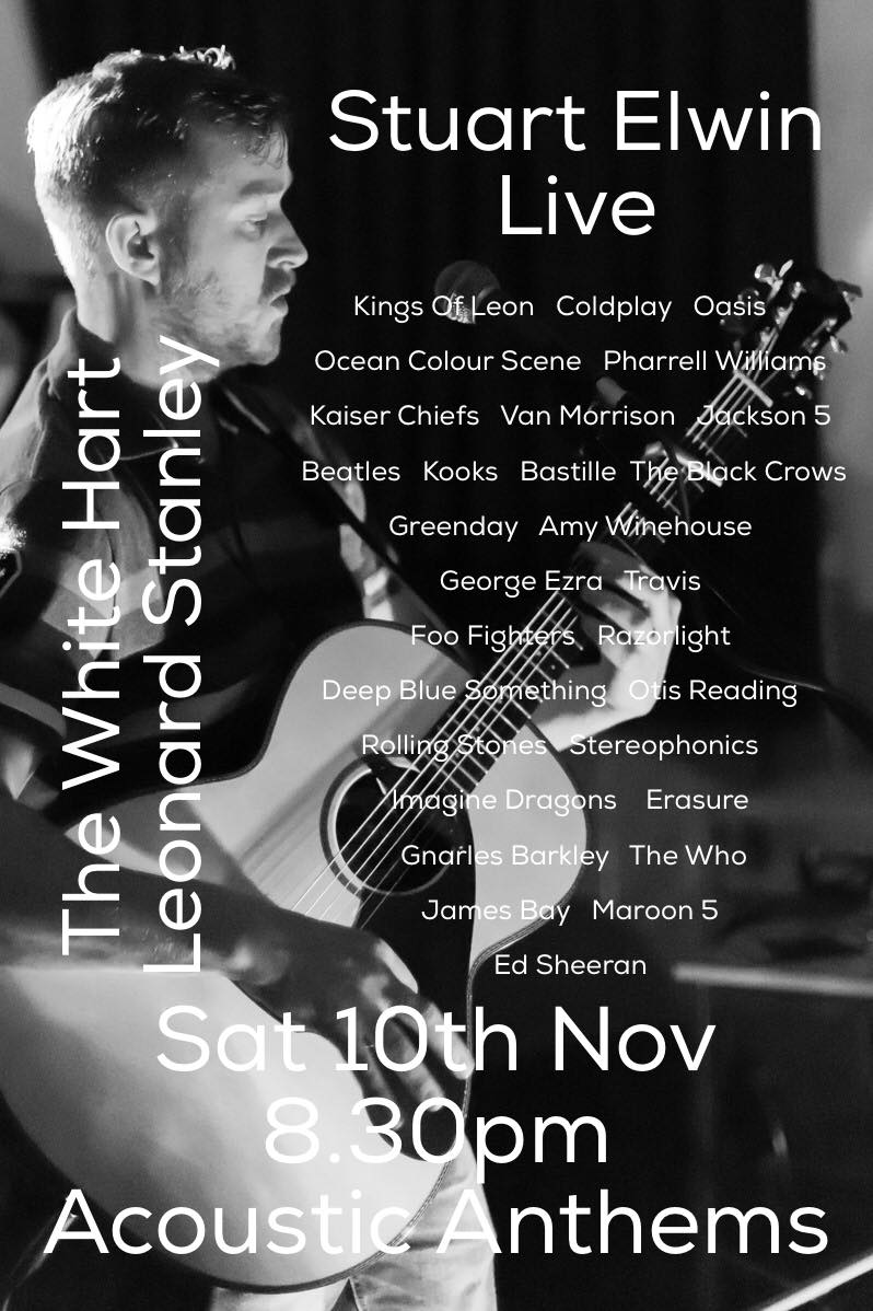 Stuart Elwin Live - See you there!!!! | Facebook