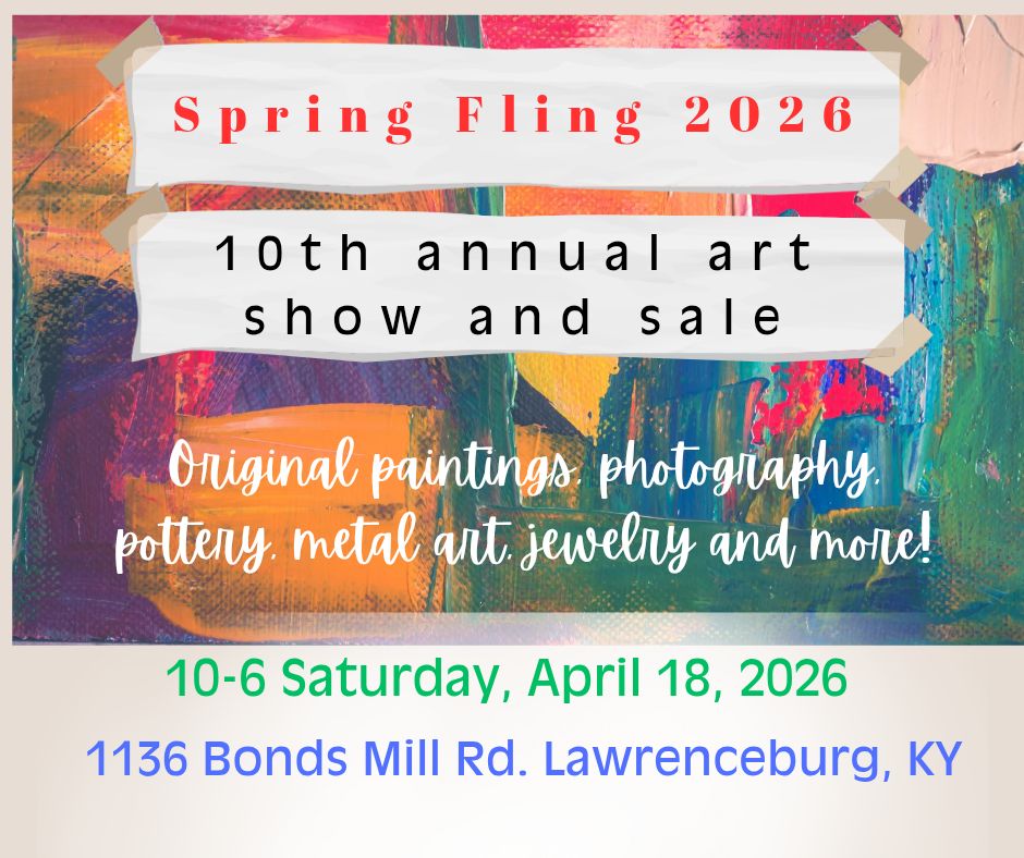 Spring Fling 2026 art festival and sale!