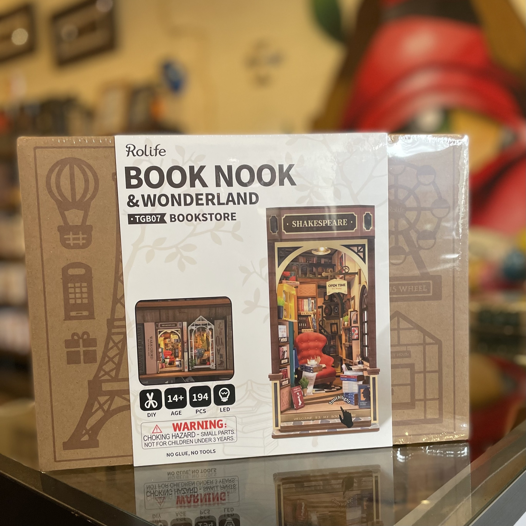 Enchanting book nooks for miniature book lovers