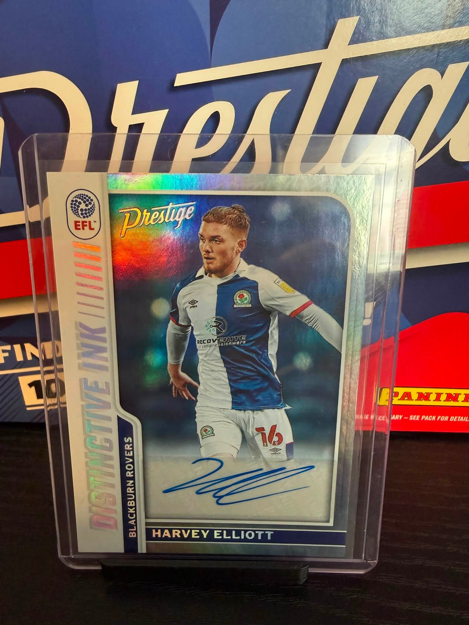 Panini Harvey Elliott サインカード /10 Harvey Elliott Panini EFL card for sale