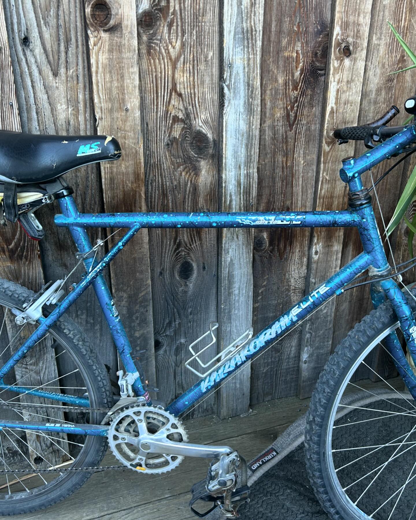 1991 GT Karakoram Elite mountain bike with Shimano Deore DX drivetrain