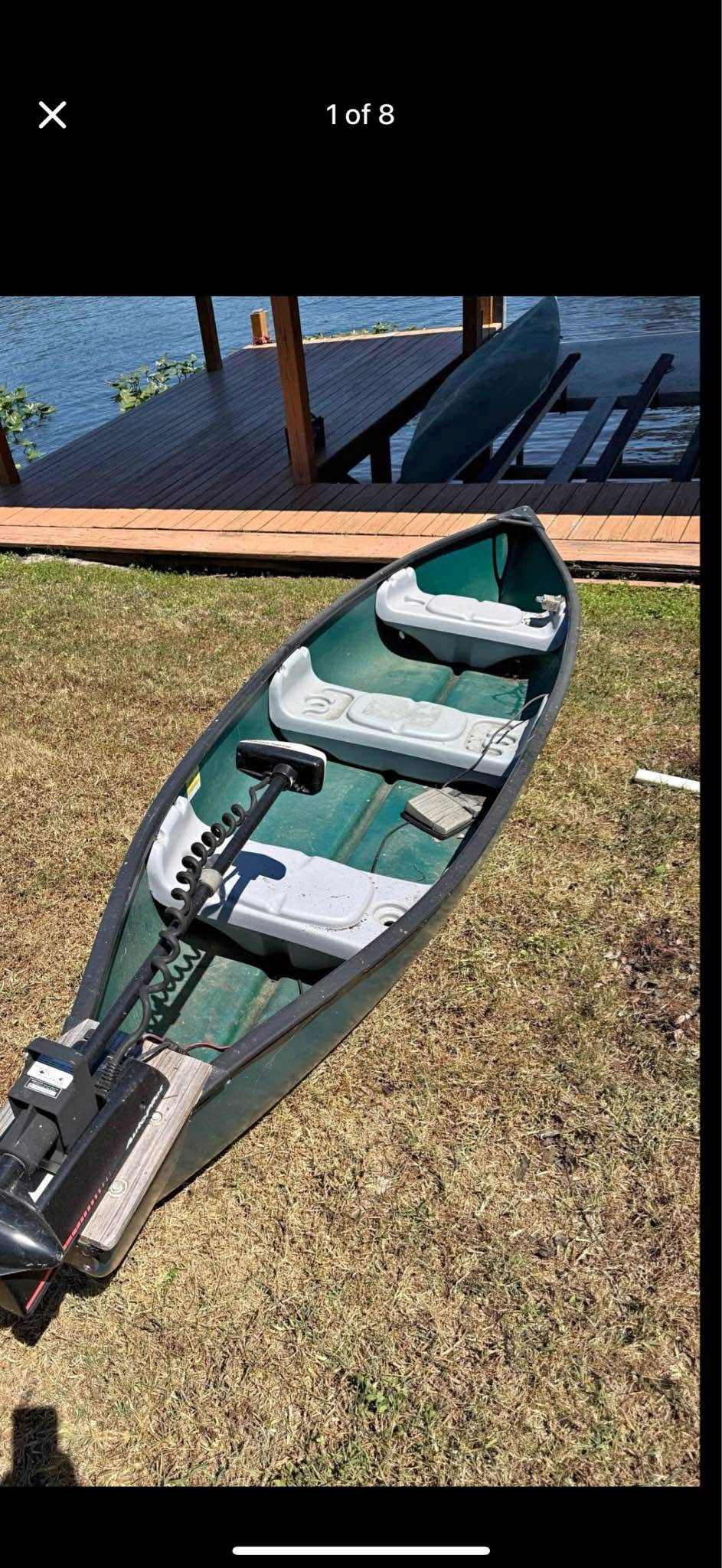 Scanoe with Trolling Motor - Kayaks - Azalea Park, Florida | Facebook ...