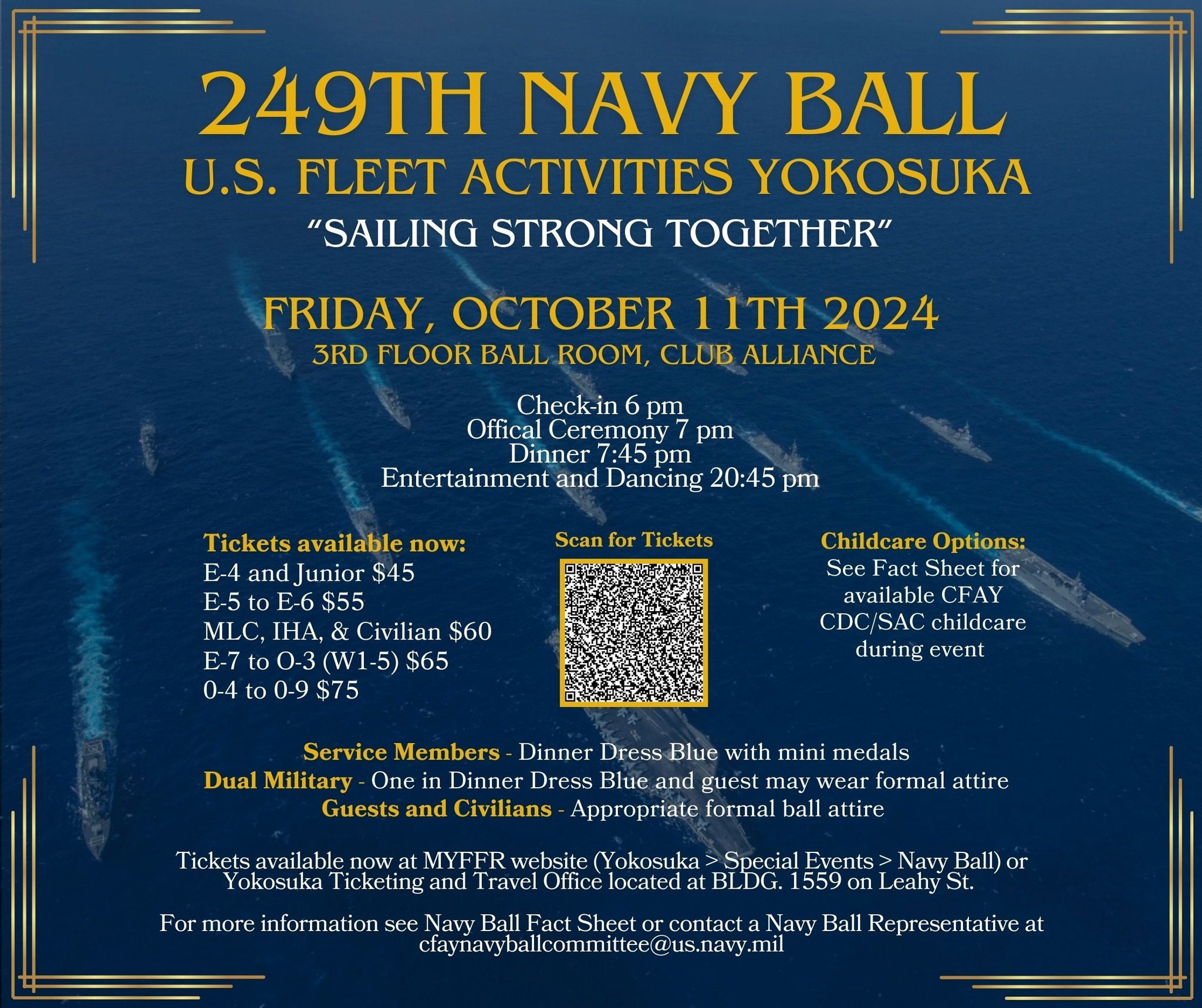 2025 Yokosuka Navy Ball tickets available now