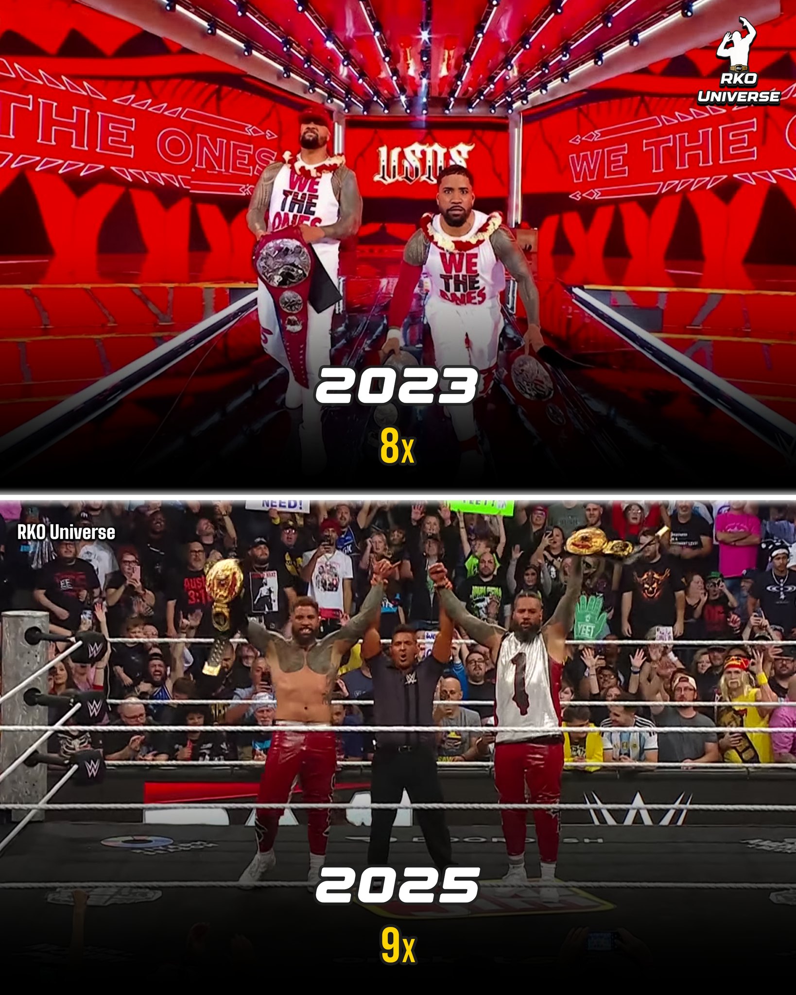 RKO - Two and a half years after dropping the Undisputed WWE Tag Team ...