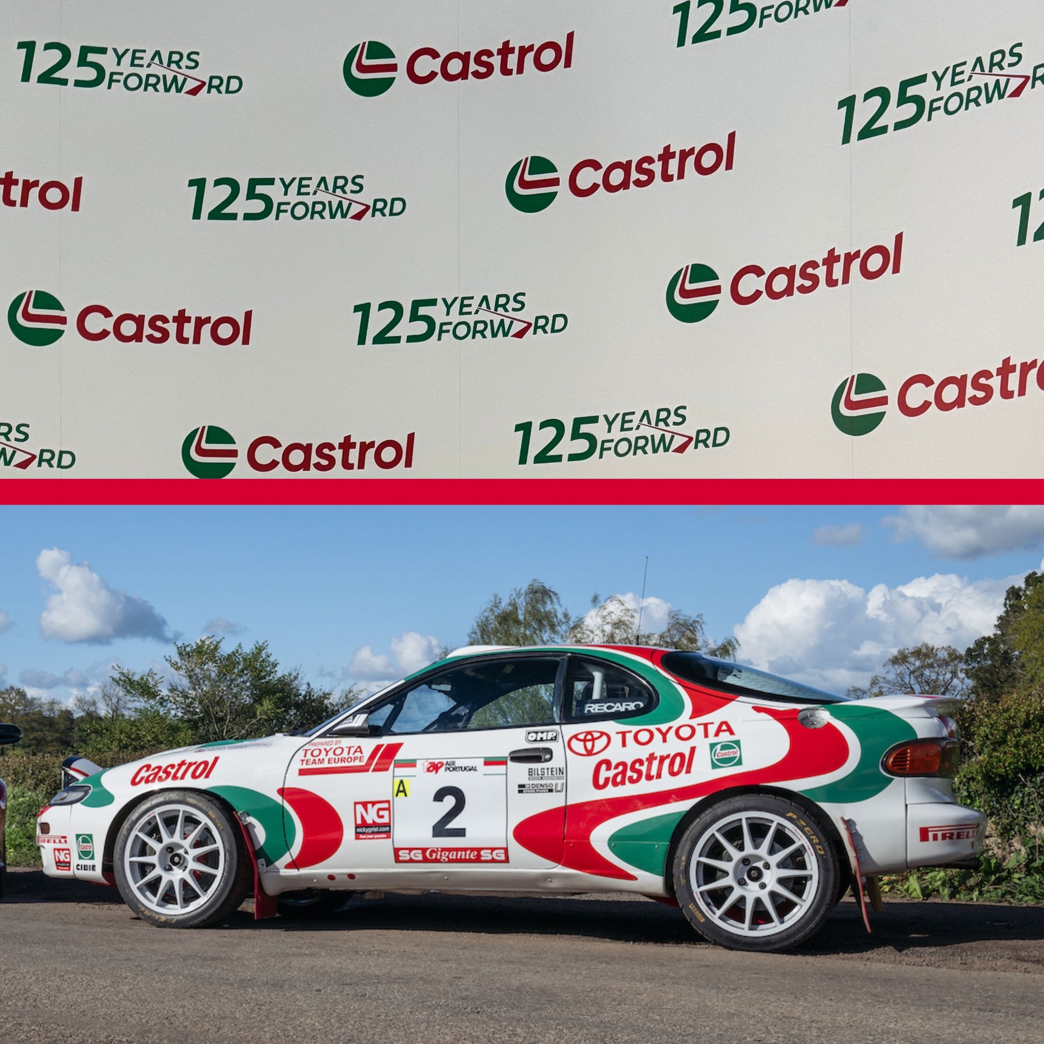 Nicky's beloved Toyota Celica ST185 celebrating 125 years of