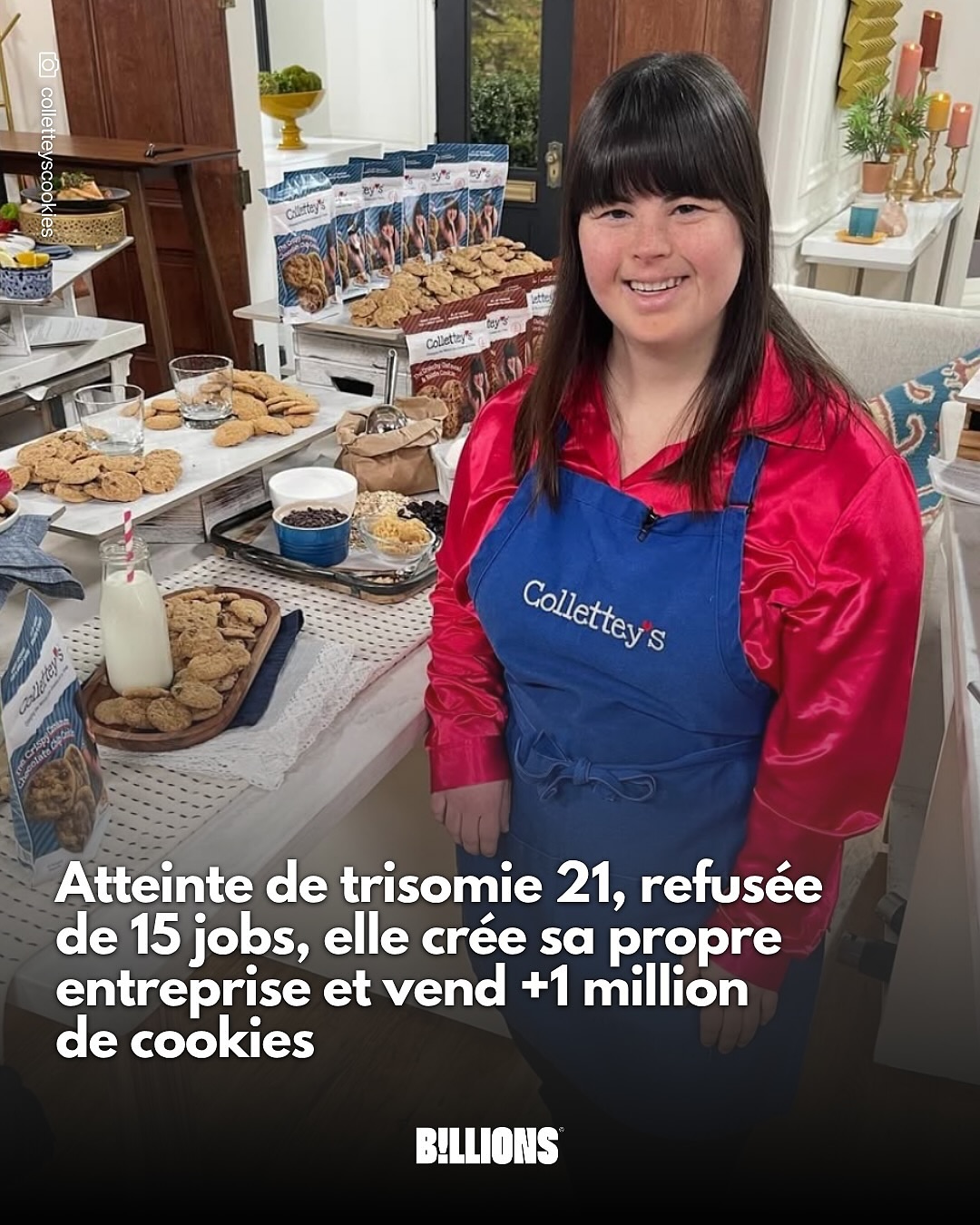 Billions Média - À 26 ans, Collette Divitto, une jeune... | Facebook