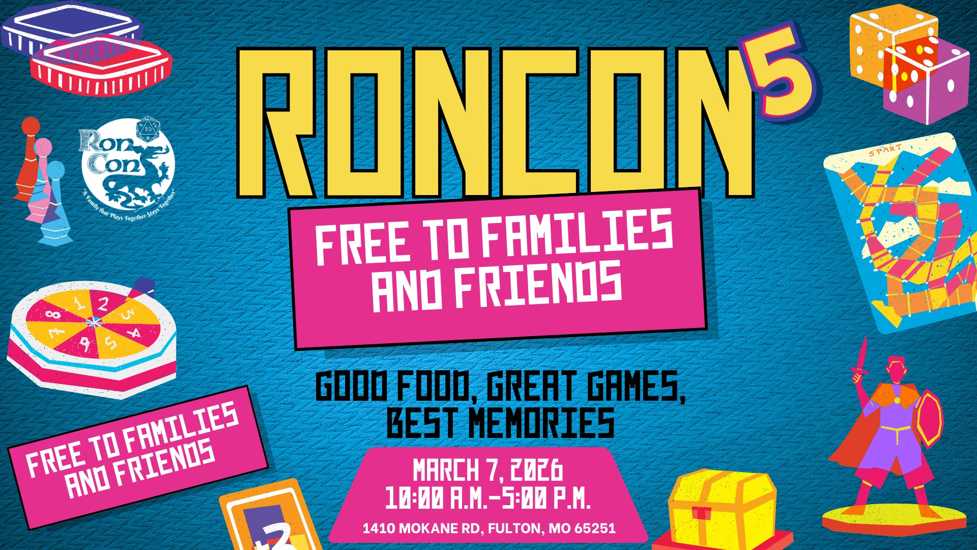 RonCon - 𝐋𝐞𝐭'𝐬 𝐦𝐞𝐞𝐭 𝐭𝐡𝐢𝐬 𝐲𝐞𝐚𝐫'𝐬 𝐆𝐚𝐦𝐞 𝐌𝐚𝐬𝐭𝐞𝐫𝐬! Now for... | Facebook