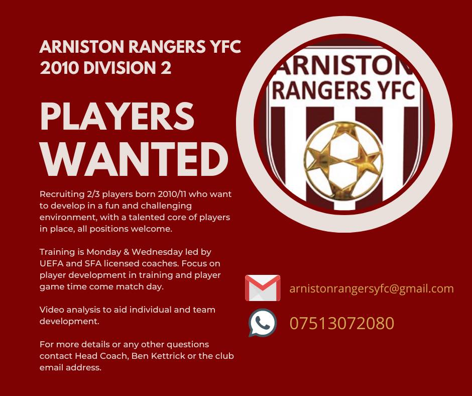 Arniston Rangers YFC 2010