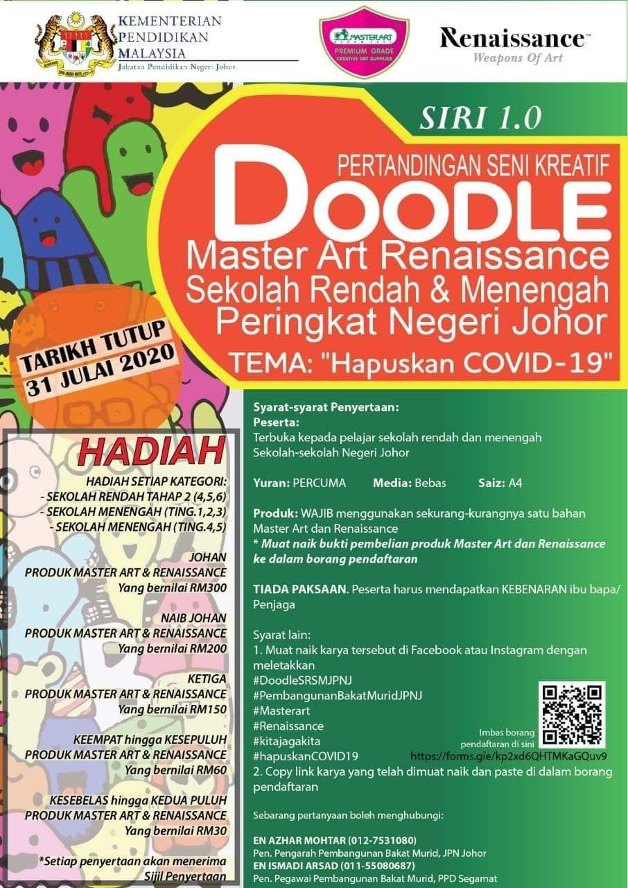 PERTANDINGAN SENI KREATIF DOODLES... - SJKC PAI CHEE 丰盛港培智华小