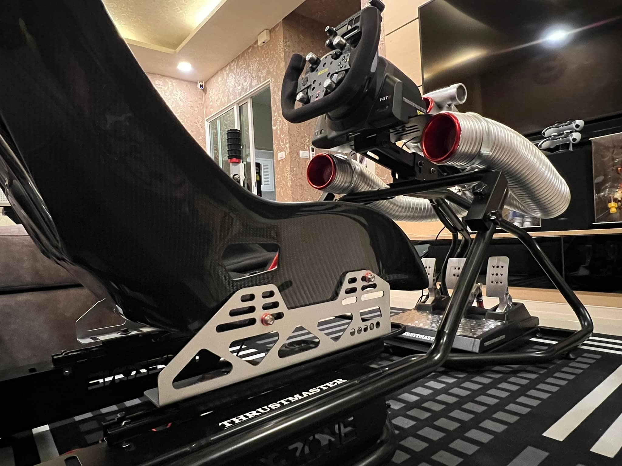 Thrustmaster setup with Sparco GT Max seats