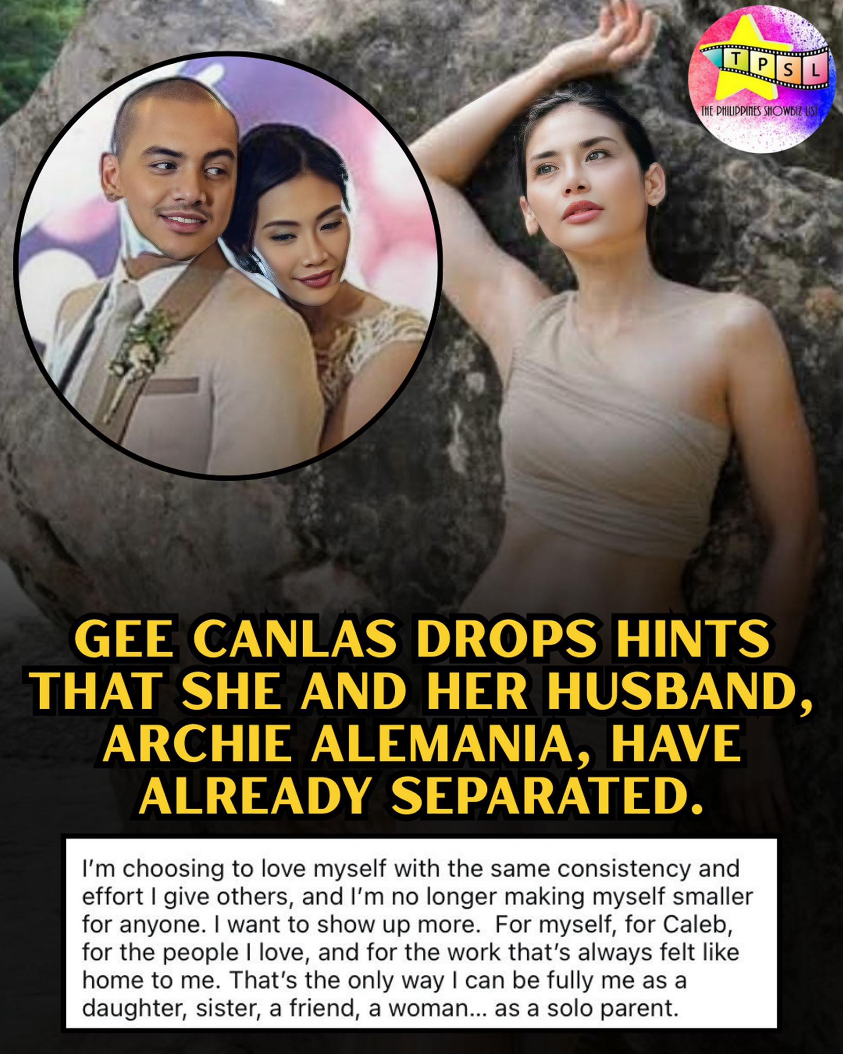 Gee Canlas drops hints that... - The Philippines Showbiz List | Facebook