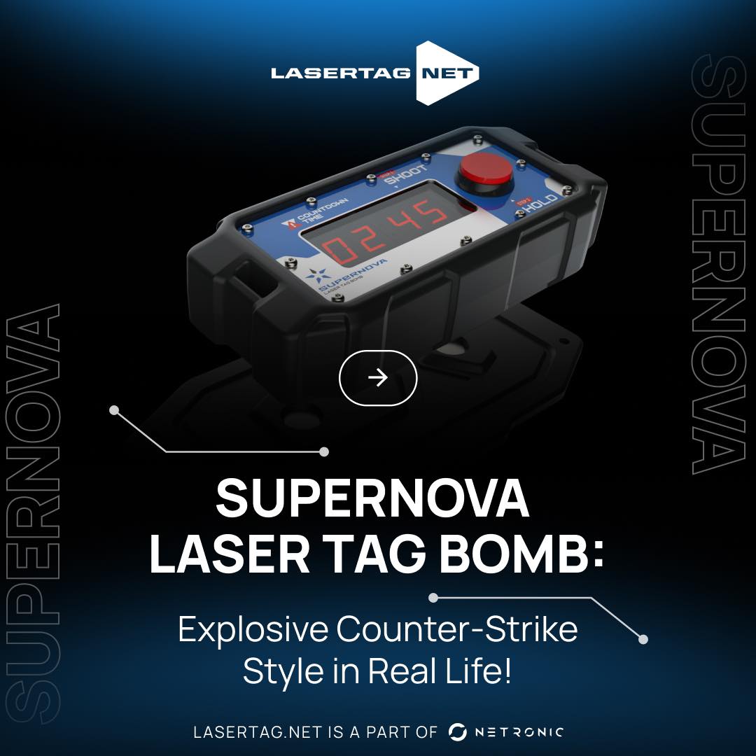 Lasertag.Net - 🔫 SUPERNOVA laser tag bomb: explosive...