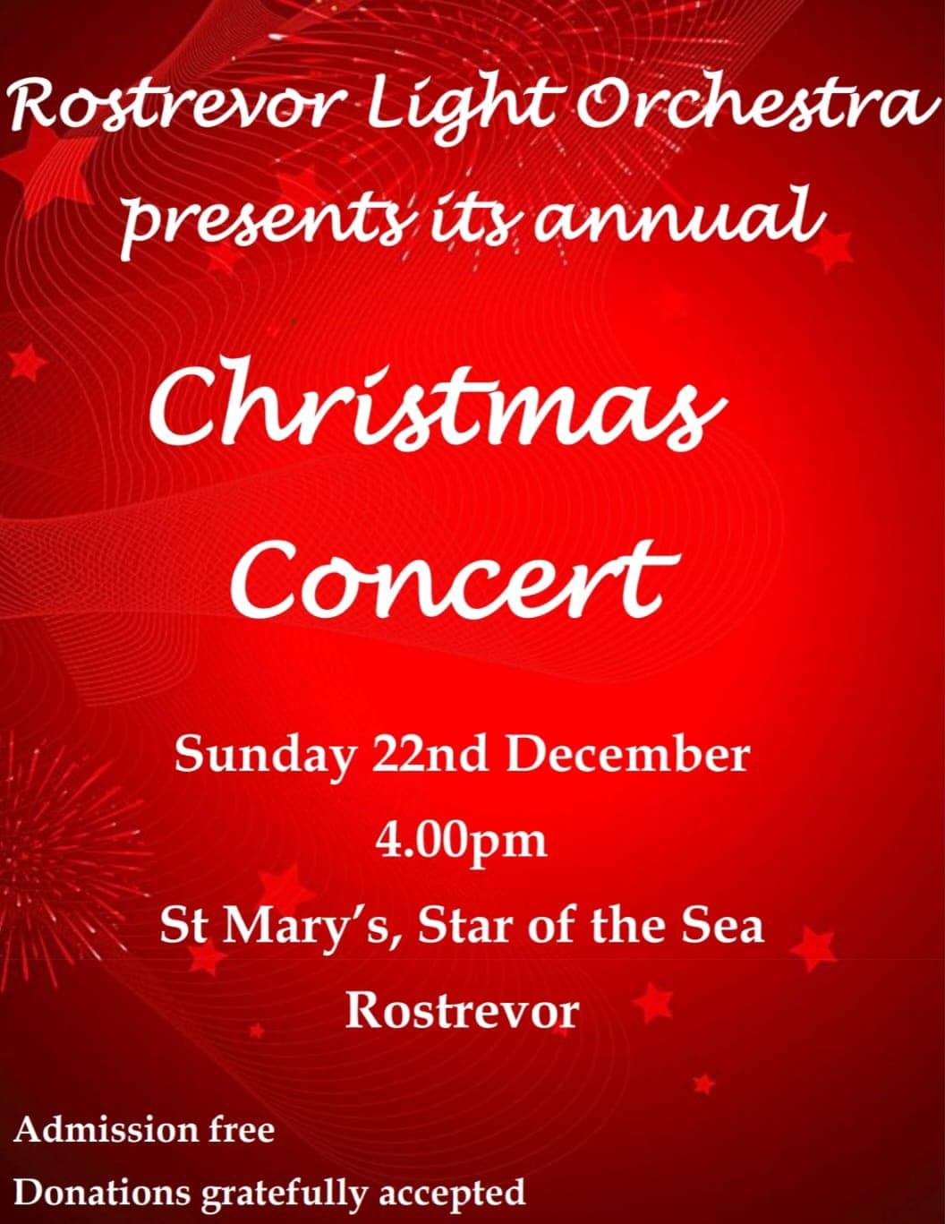 Rostrevor - Rehearsals completed and we are ready to go!!! Looking ...