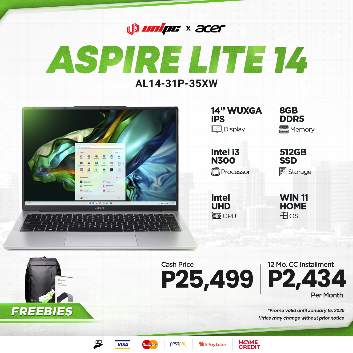 UniPC - Bossing alam mo bang until January 15, 2025 pa...