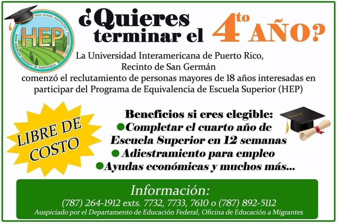 Programa HEP Inter San German | San German