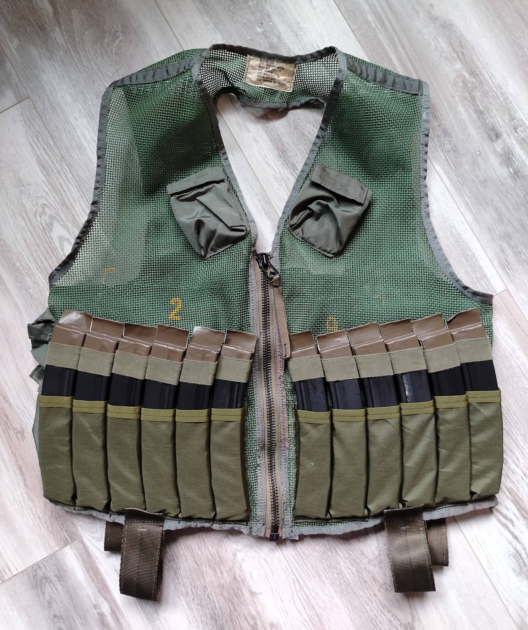 Delta Force SRU-21P vest replica for sale
