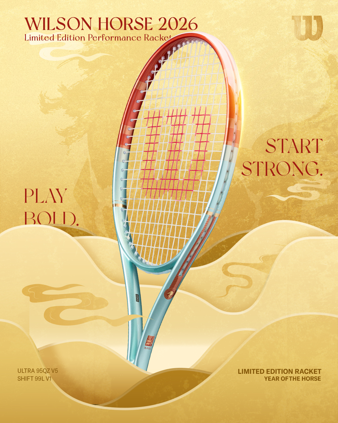 Wilson Tennis 🐎✨ WILSON Year of the Horse Exclusive Performance