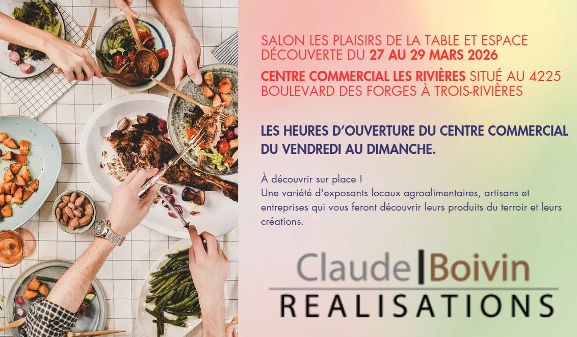 Les Plaisirs de la Table et Espace découverte du 27 au 29 mars 2026 ...