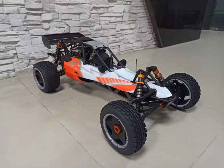 Carro a control remoto a gasolina motor dos tiempos RC buggy 30.5 cc control de largo alcance