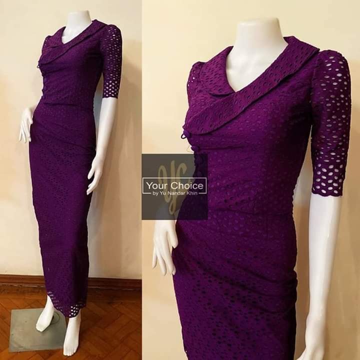 Myanmar Dress Design