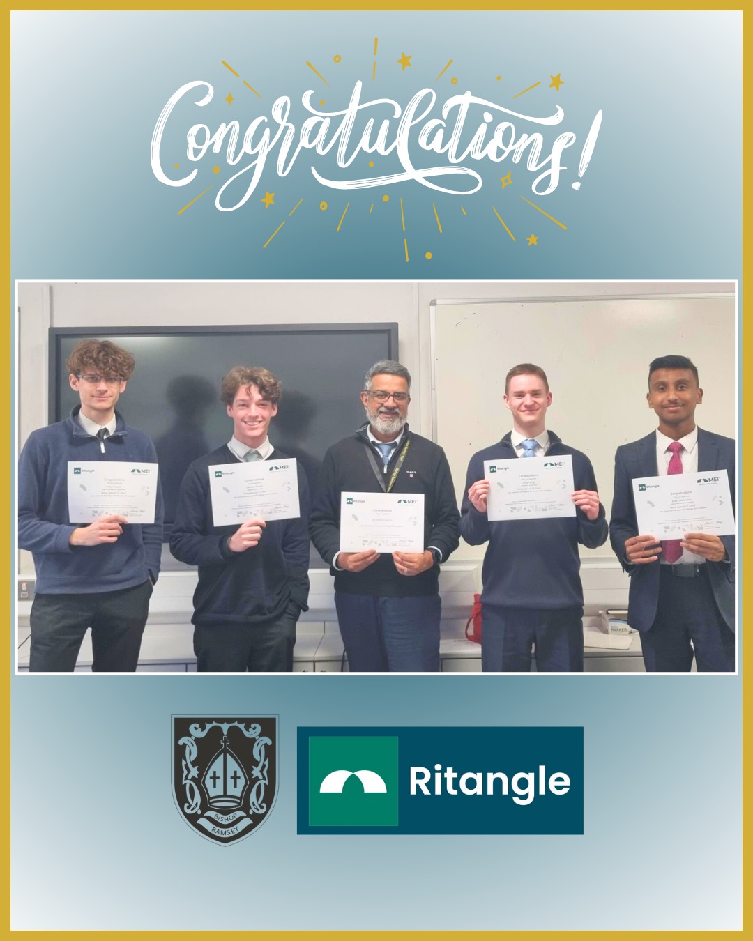 Bishop - We are proud to celebrate the success of our Year 13 ...