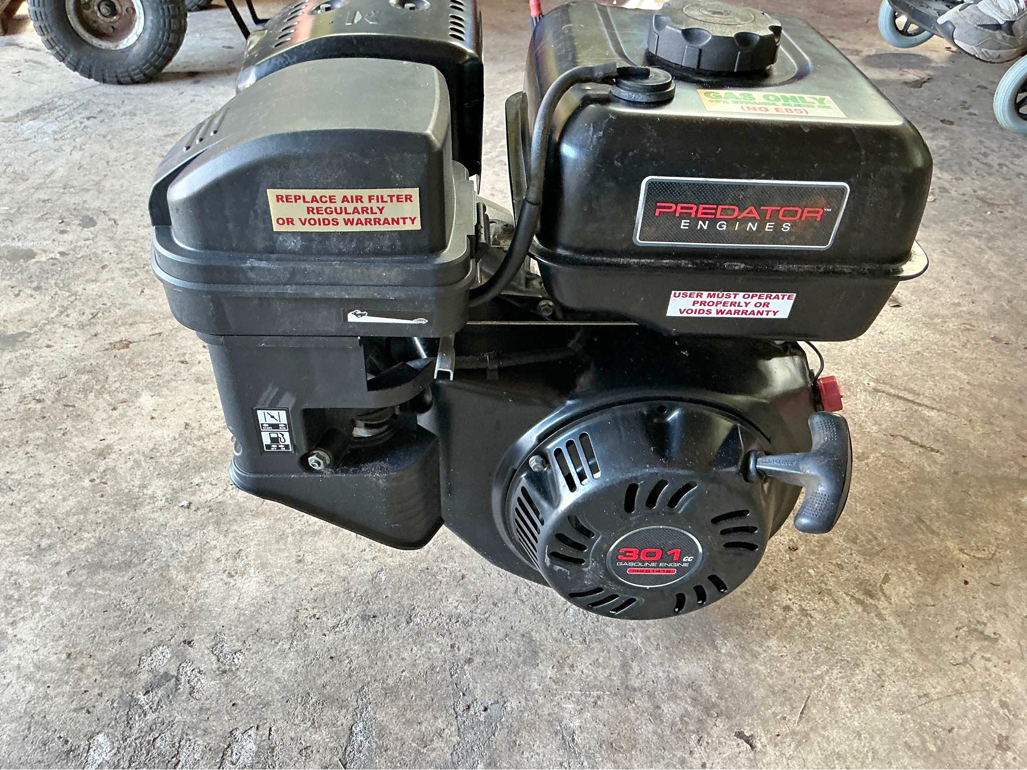 301CC PREDATOR GAS ENGINE BETWEEN 8 - 10 HP 1” shaft - Car Engines ...