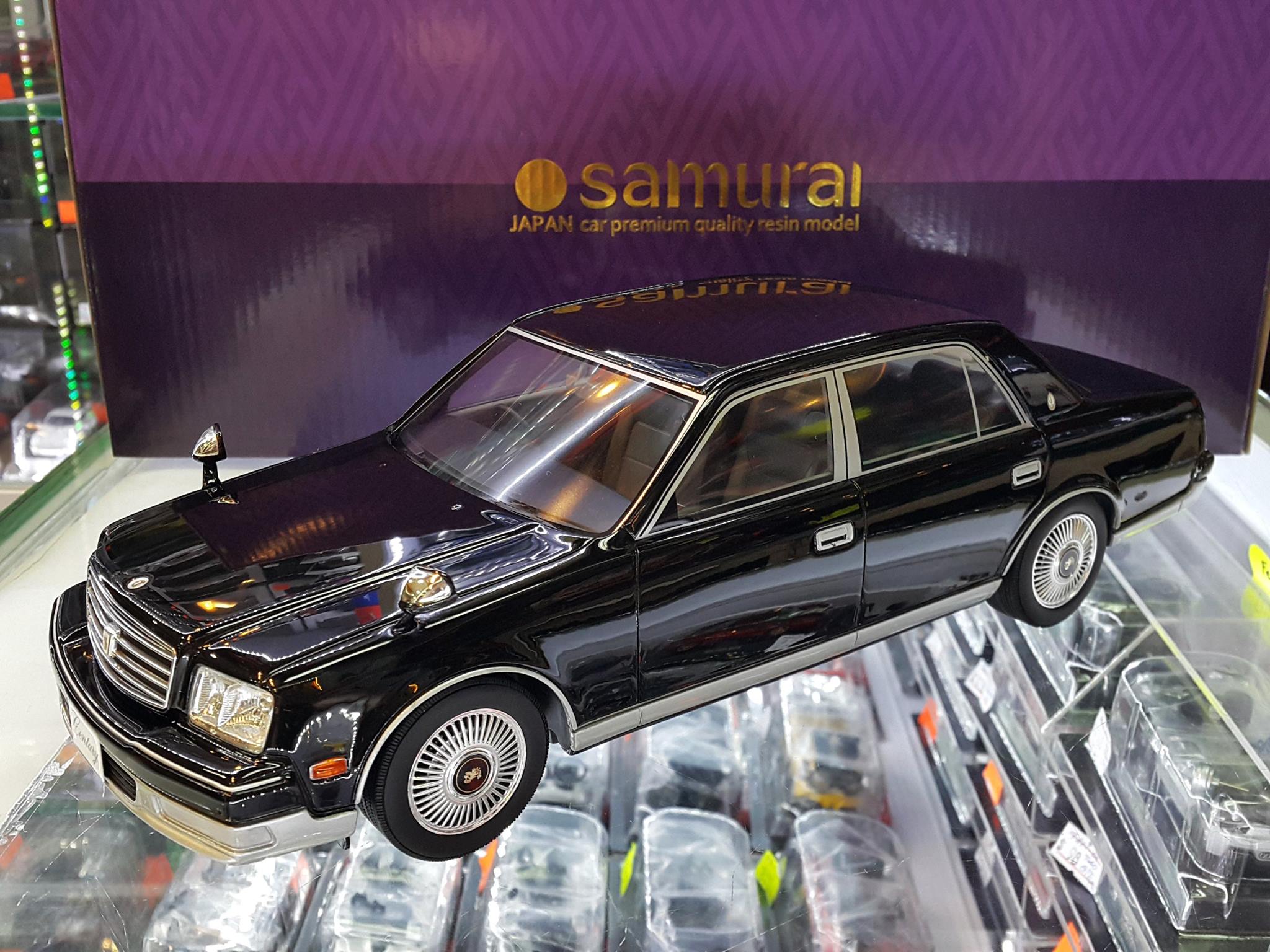 1:18 #Kyosho #Toyota #Century Black #Samurai Japan Car Premium 
