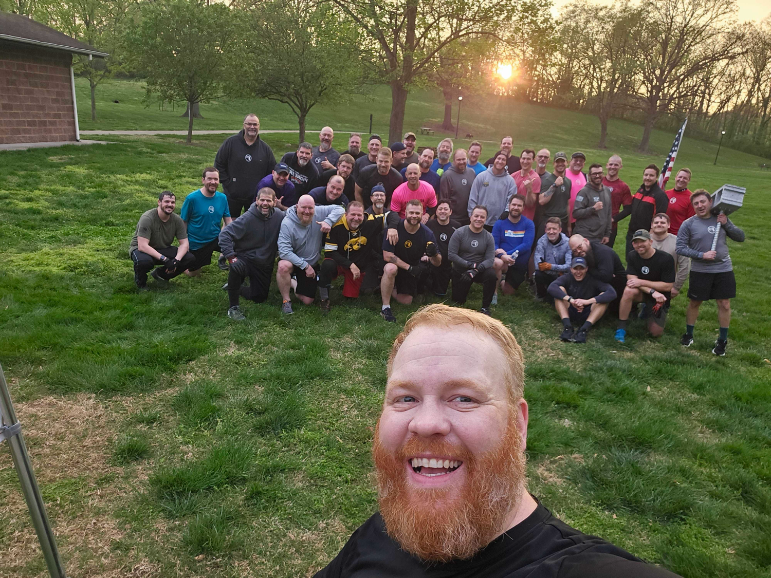 This Veteran's Day morning, 10 mighty men of St. Charles completed the ...