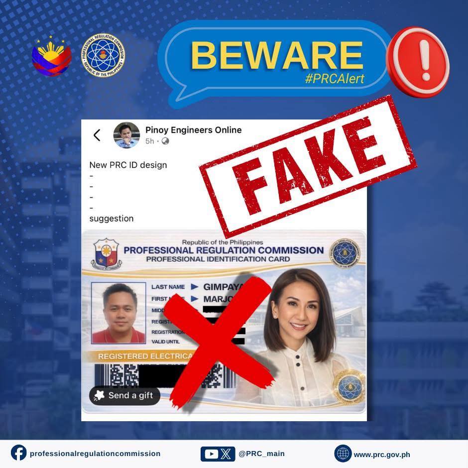 CinemaBravo - NEW PRC ID LAYOUT FEAT. DOT SEC CHRISTINA... | Facebook