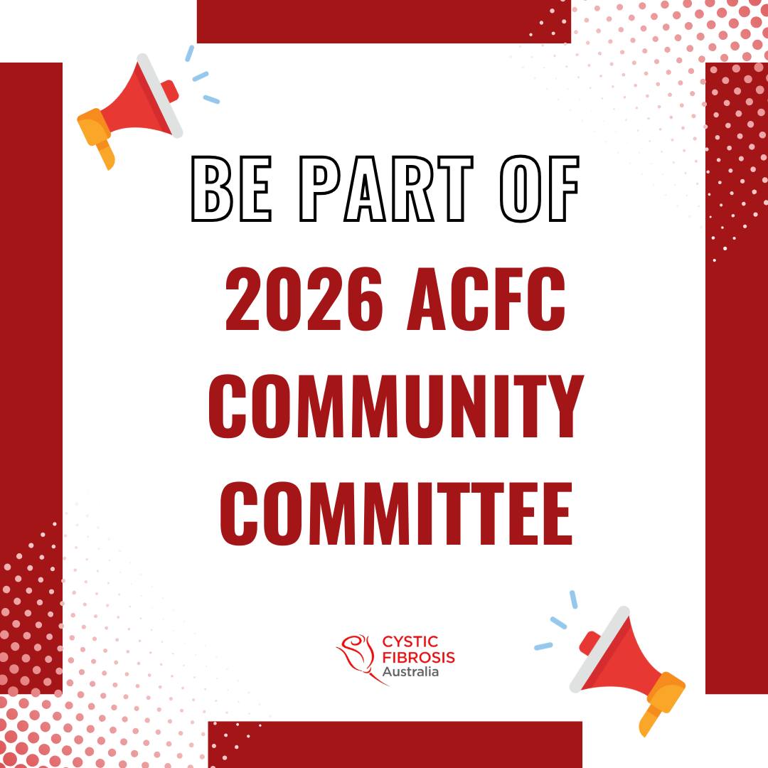 Cystic - Join the 2026 ACFC Community Committee! The countdown to the ...