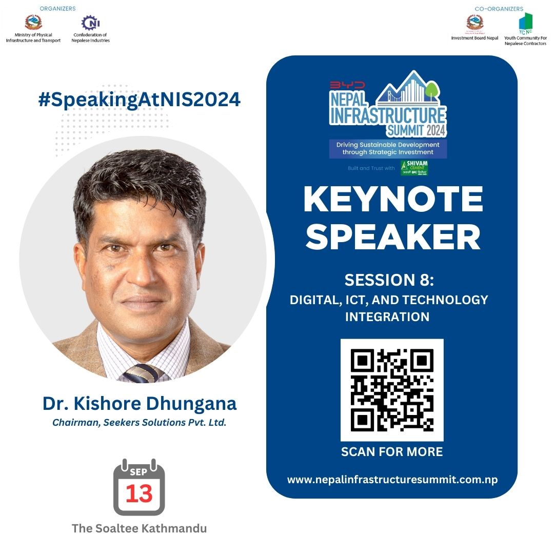 Know Your Speaker! Join us... - Nepal Infrastructure Summit | Facebook