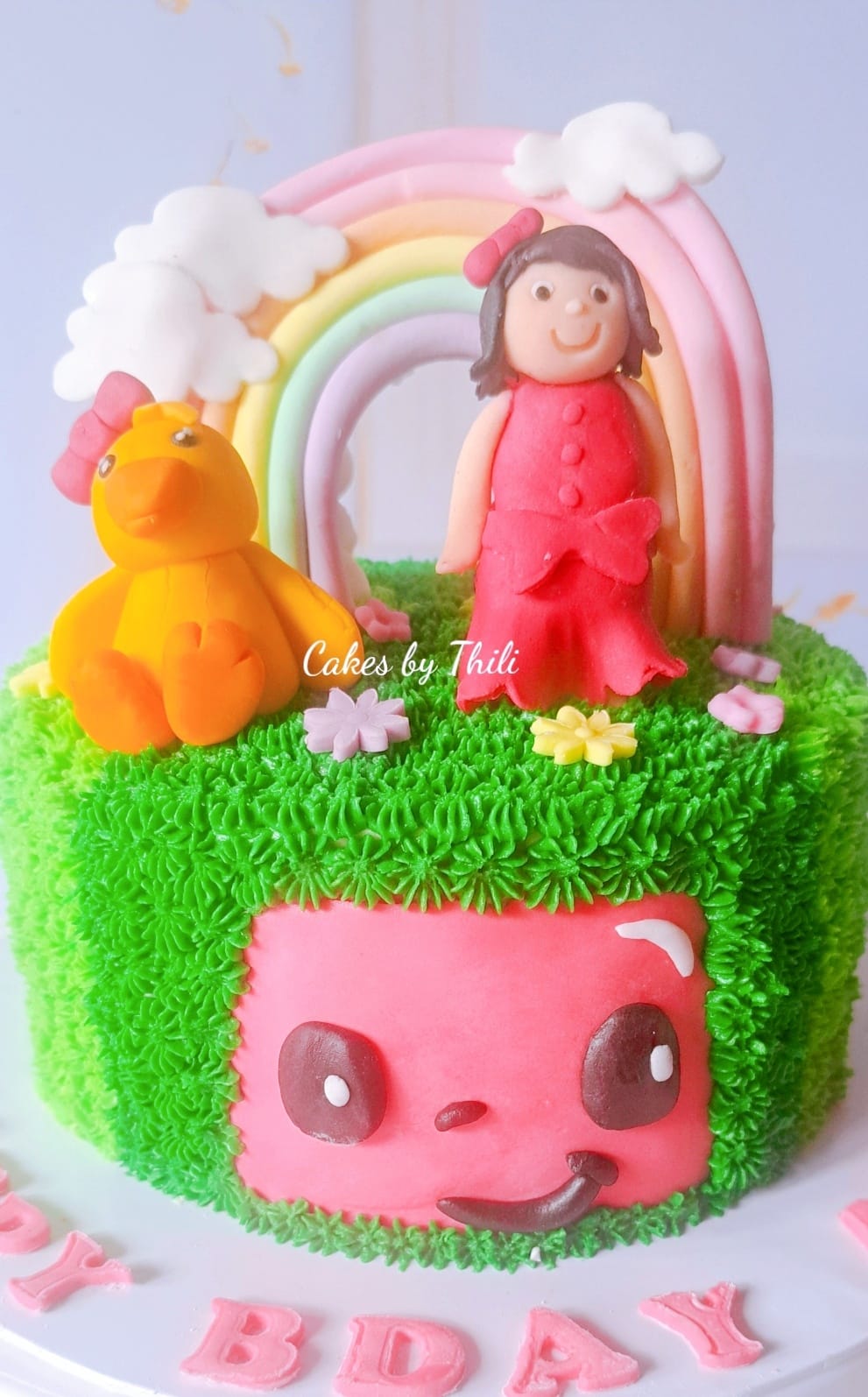 Cakes by Thili - Happy birthday little Akemi🐥 Vanilla... | Facebook