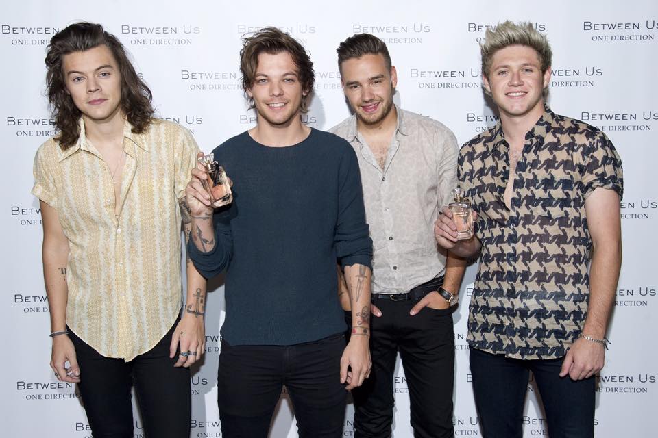 One Direction The Guys Launched Their Fragrance Between Facebook