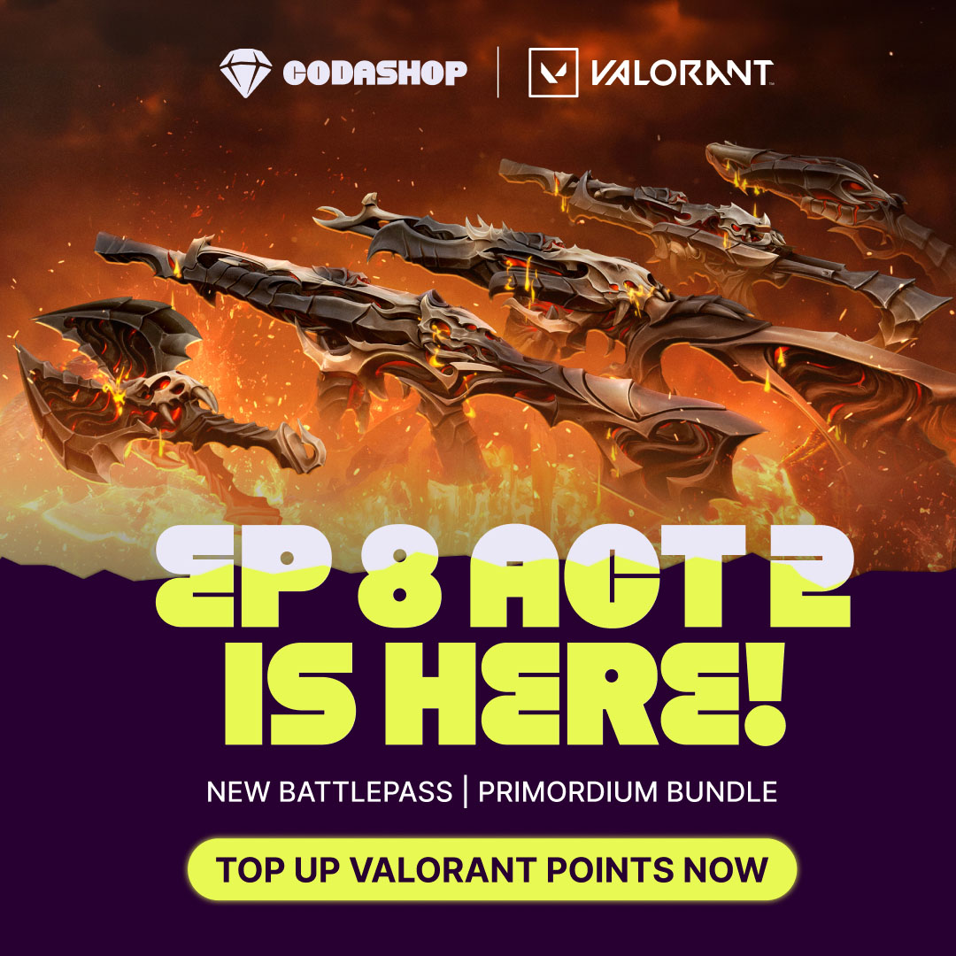 Codashop - 🚨🔥🔫 The new VALORANT Ep 8 Act 2 is here! Get... | Facebook