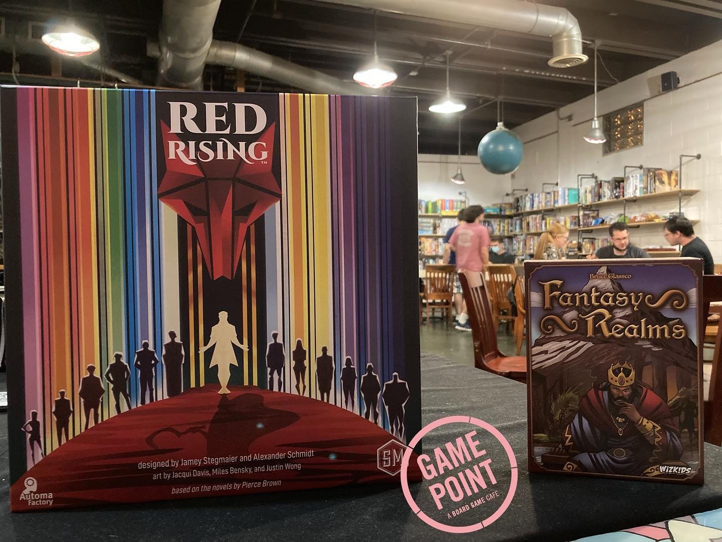Which wore it best? Two... - Game Point - A Board Game Cafe