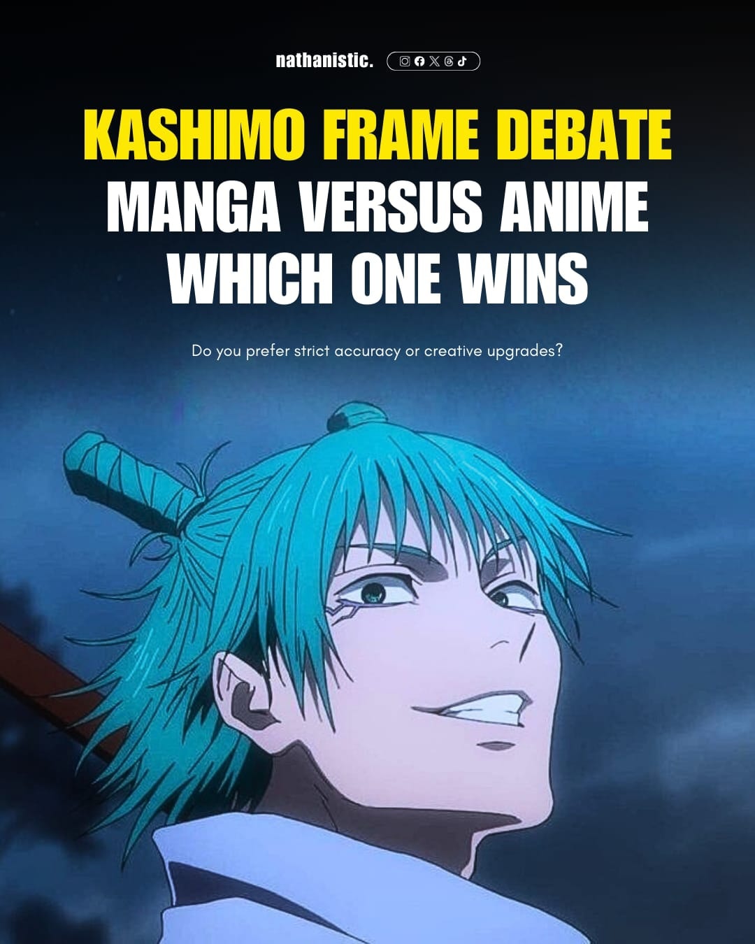 Nathanistic - The Kashimo frame discourse is heating up again, and this ...