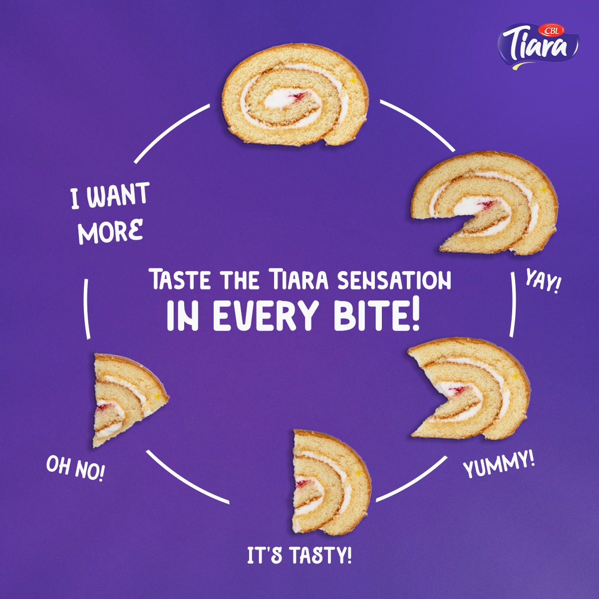 Tiara - Now is the time to enjoy the Tiara Vanilla Swiss Roll. Let ...