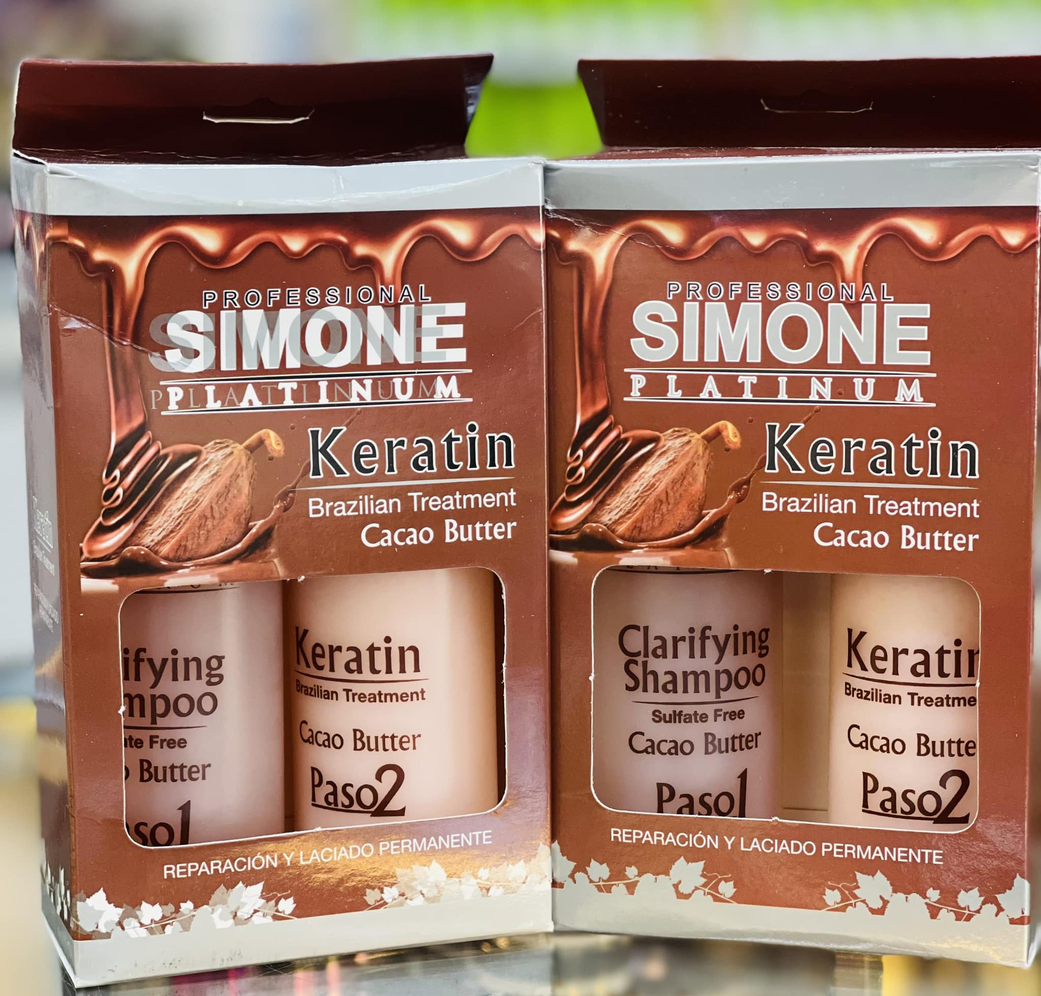 CBS Beauty Supply - Keratina Simone Cocoa butter🪹 Tratamiento alisante ...