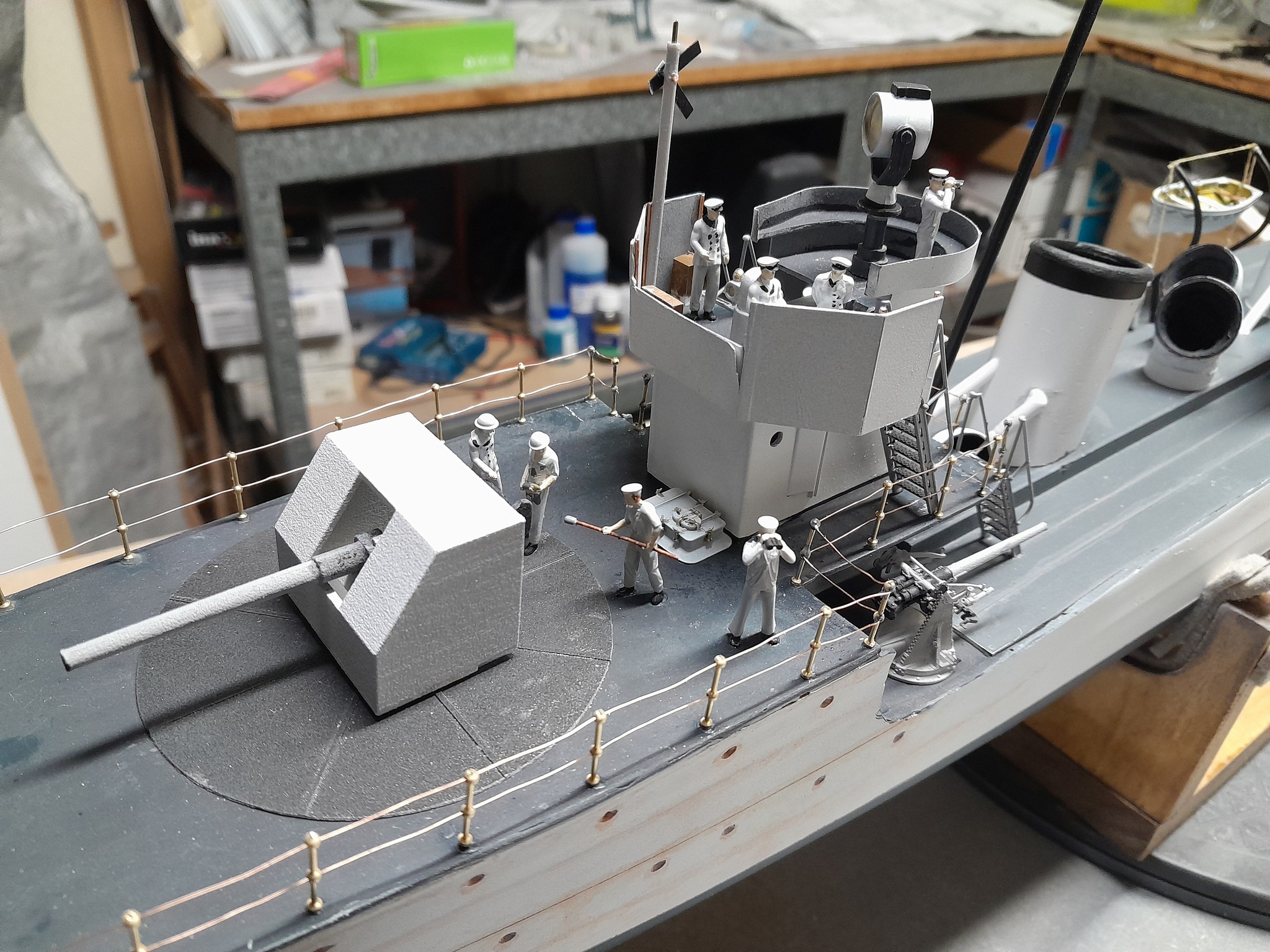 Task - Another shot showing the minimal bridge structure of the class ...
