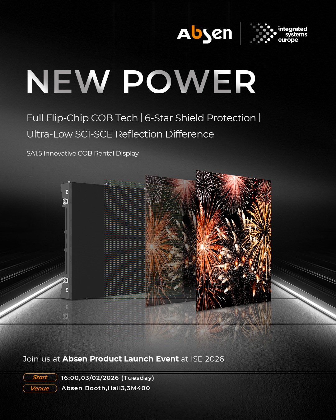 Absen - New Power at ISE 2026 📍 Absen Product Launch... | Facebook