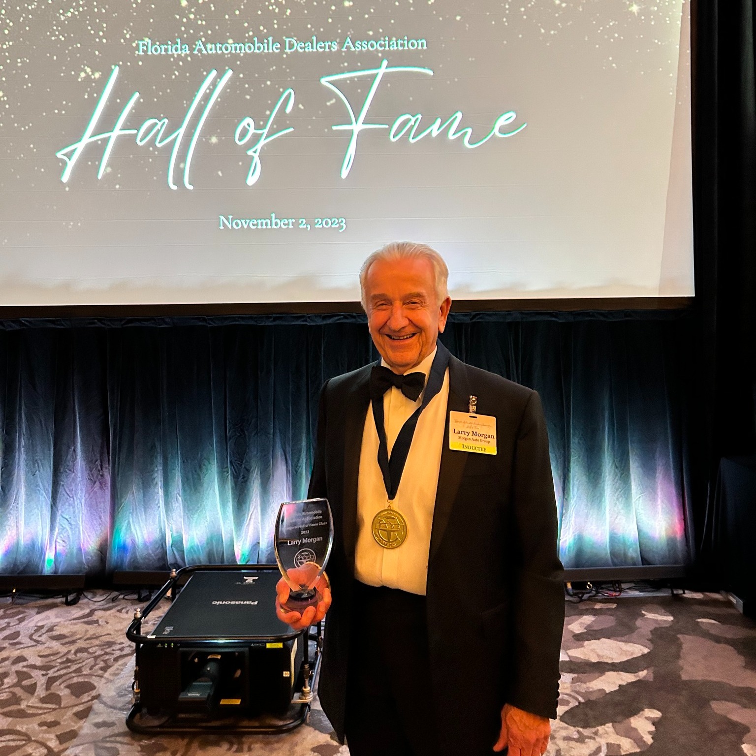 We are proud of our Chairman and... - Morgan Auto Group