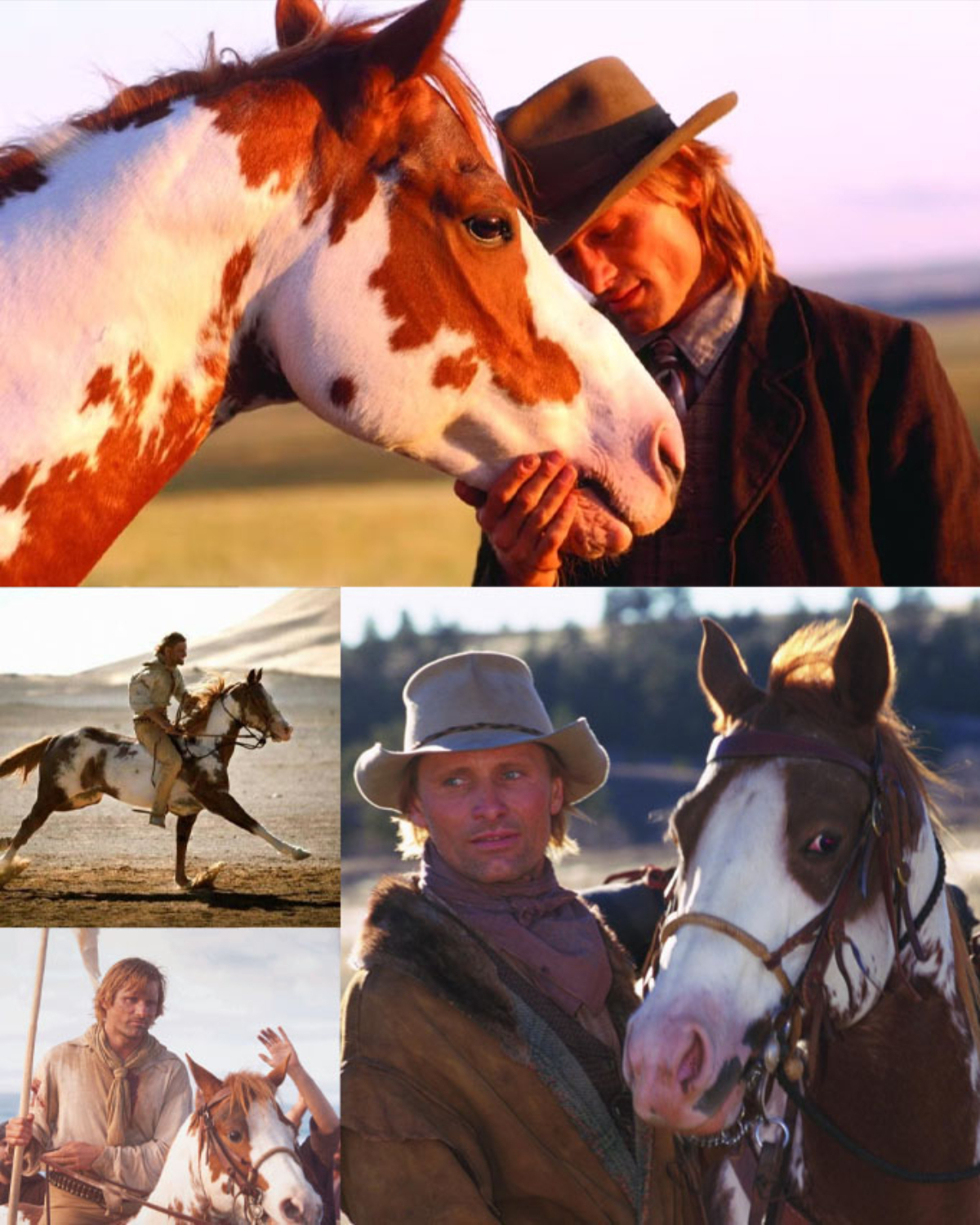 Viggo Mortensen riding T,J the horse who played the title