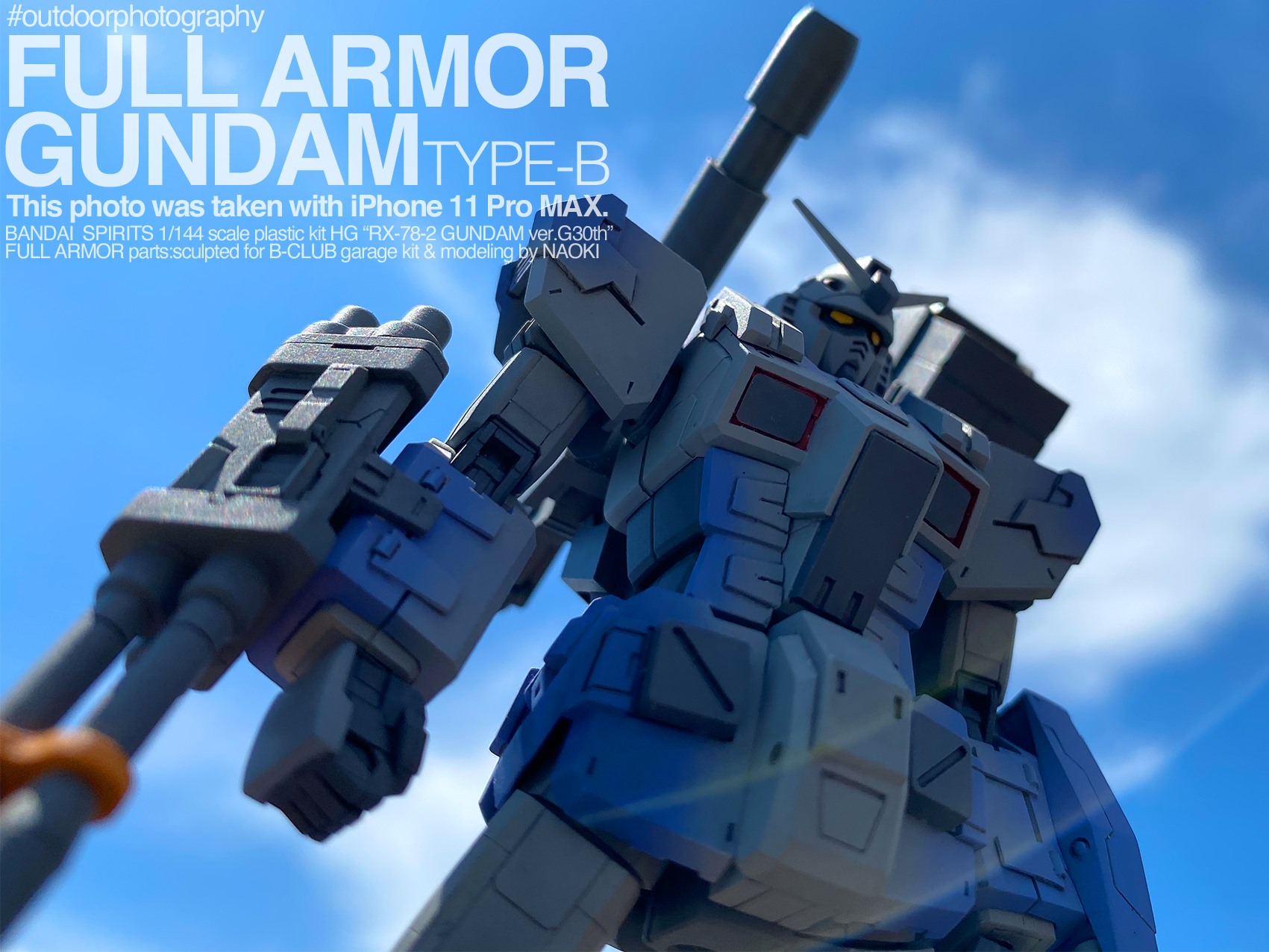 屋上シリーズ91 1/144 フルアーマーガンダム［タイプB