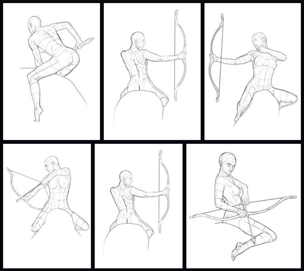 My art reference pdf... - Pose Reference for Artists