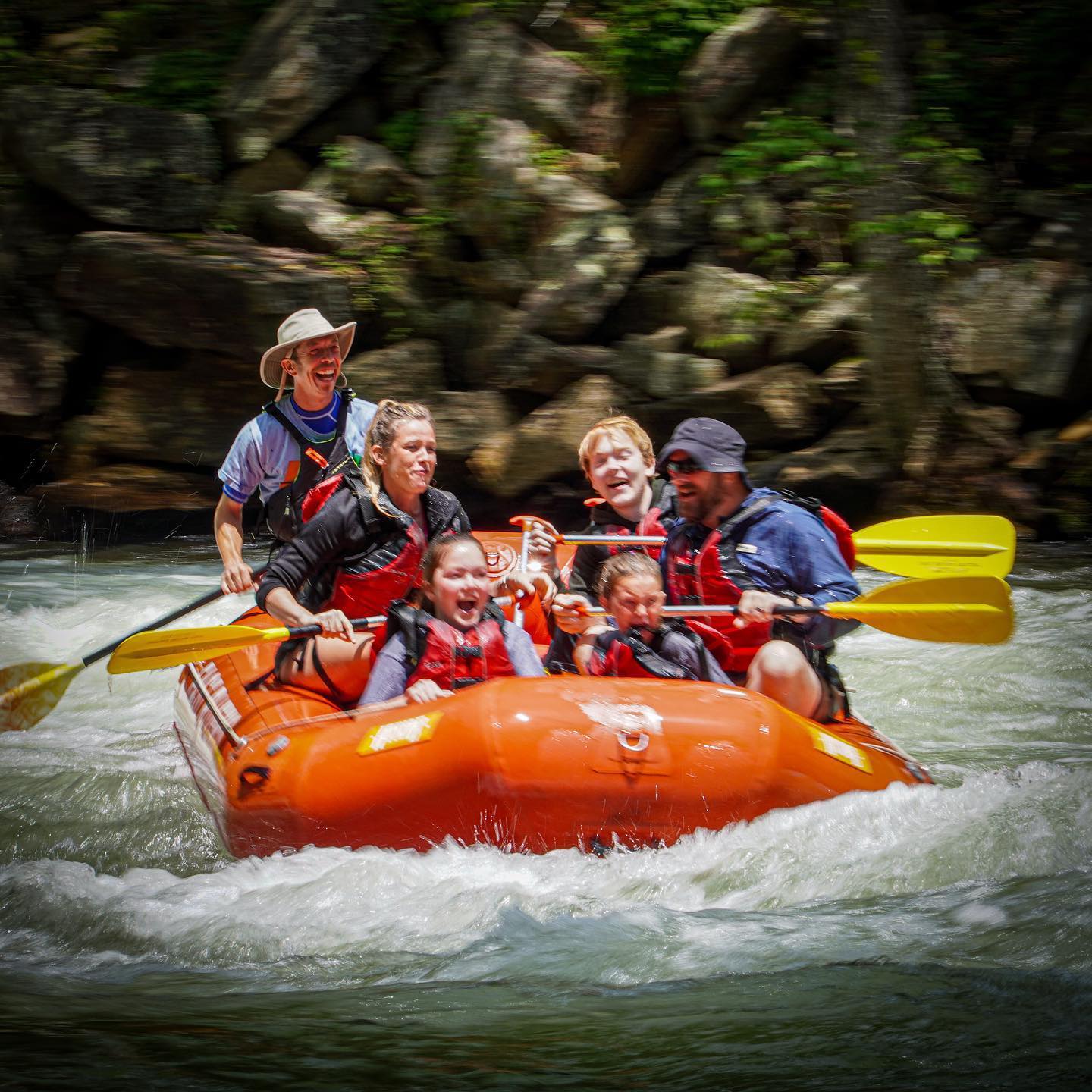 Nantahala Rafting with Fast Rivers | Topton NC