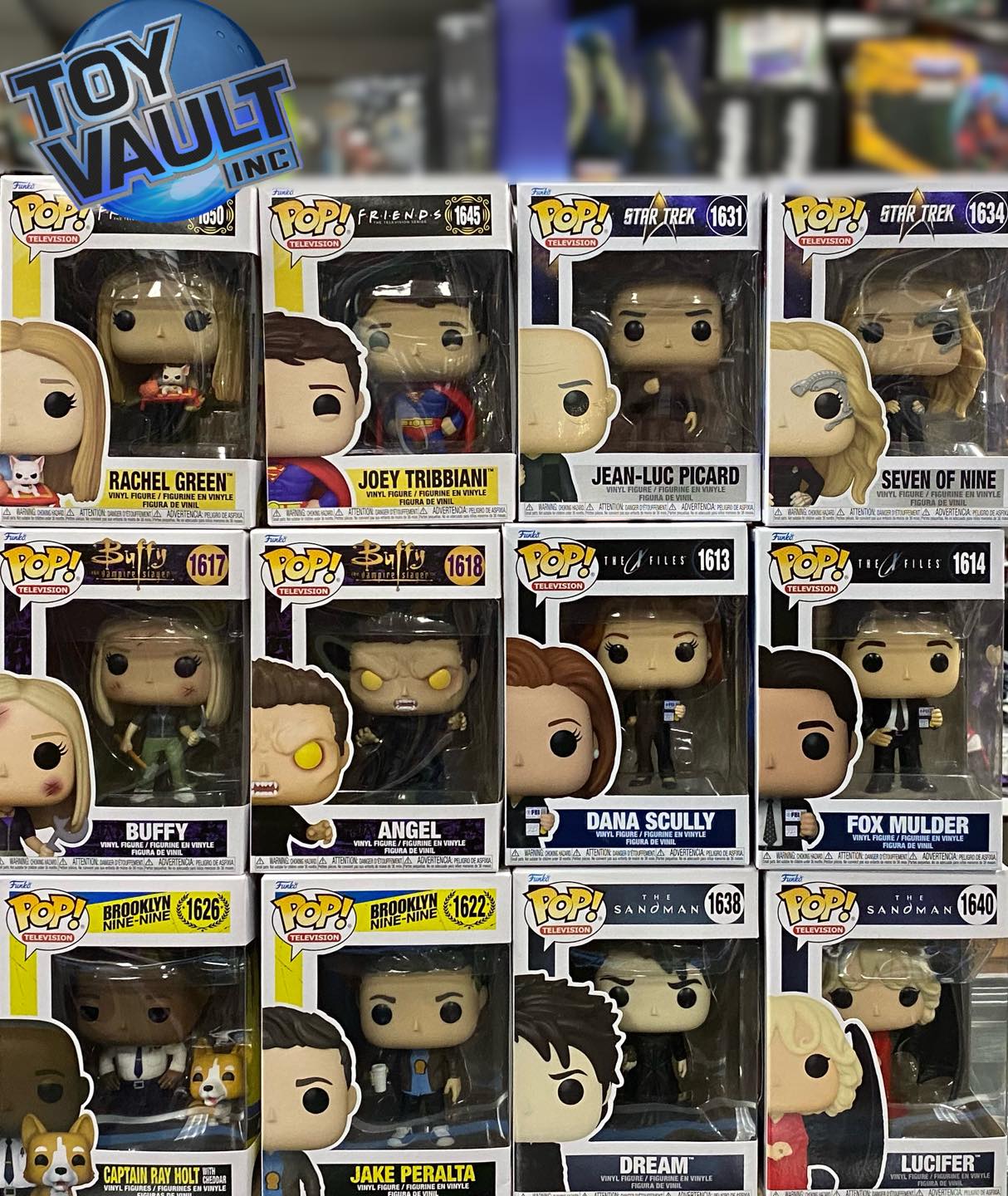 More Funko Pops have arrived here at Toy Vault! With so many Pops 