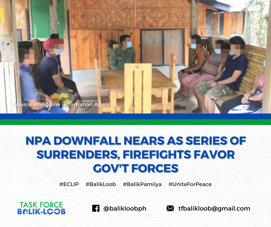 The downfall of the Communist... - Task Force Balik-Loob | Facebook