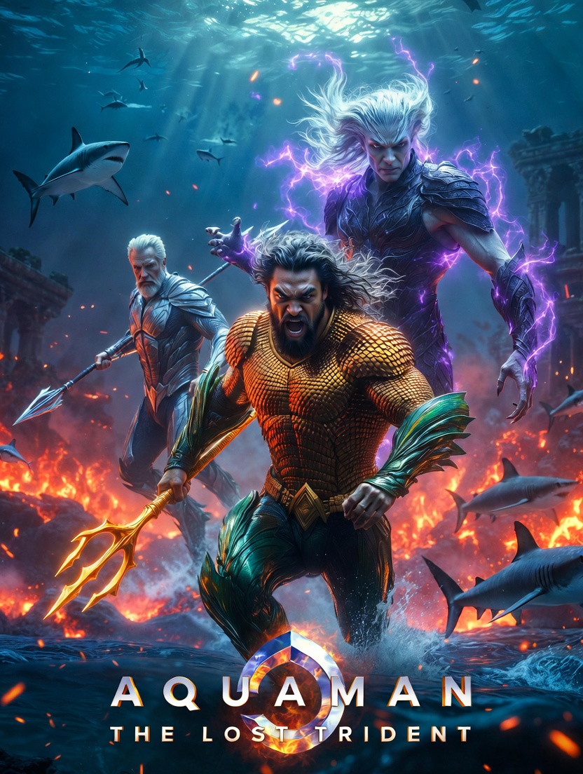 Neon - 🎬 AQUAMAN 3: THE LOST TRIDENT 2027 | Main Cast: Jason Momoa ...